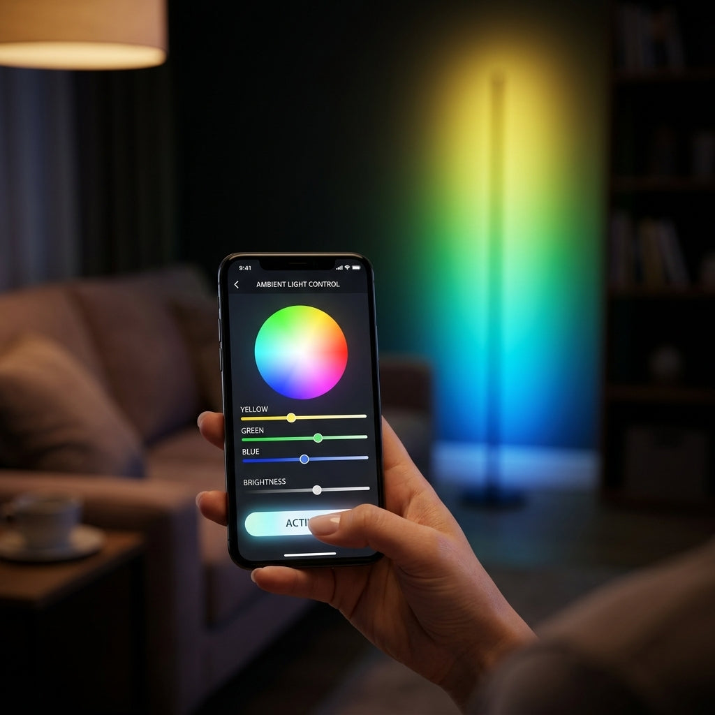 LÉA - Lámpara inteligente RGB