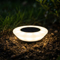 Solar Ground Lights | 14 LED Outdoor Lamp - x2 pieces