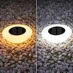 Solar Ground Lights | 14 LED Outdoor Lamp - x2 pieces