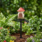 Solar-Märchen-Pilzhäuschen-Gartenleuchte
